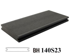 المجلس مركب البلاستيك الخشب القابلة لإعادة التدوير ل WPC في الهواء الطلق التزيين 140X23MM