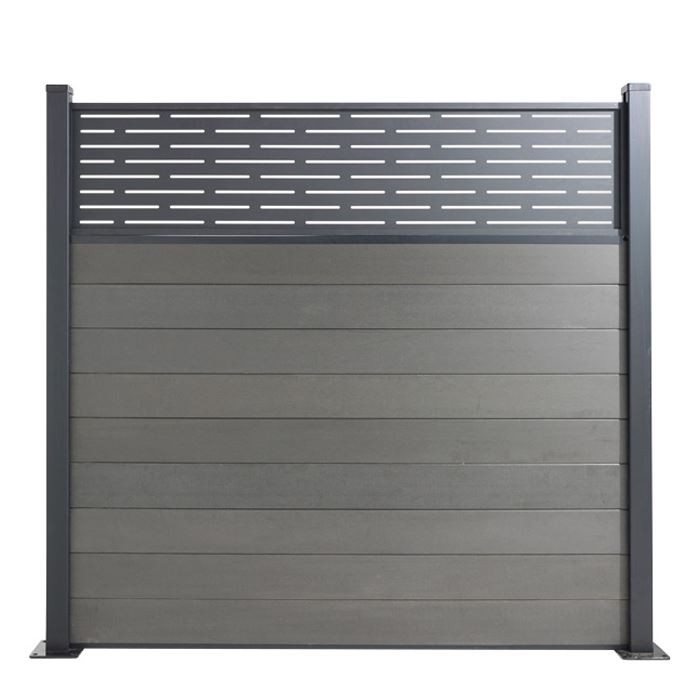 Plastic Composite Wood Wpc 180x180cm Fence